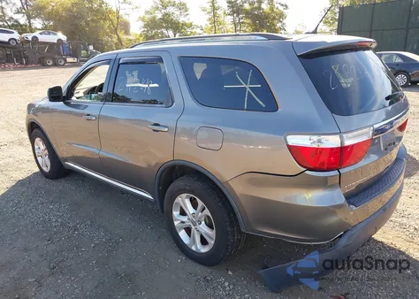 2012 Dodge Durango Crew из США, поврежденный, VIN 1C4RDJDG6CC337199